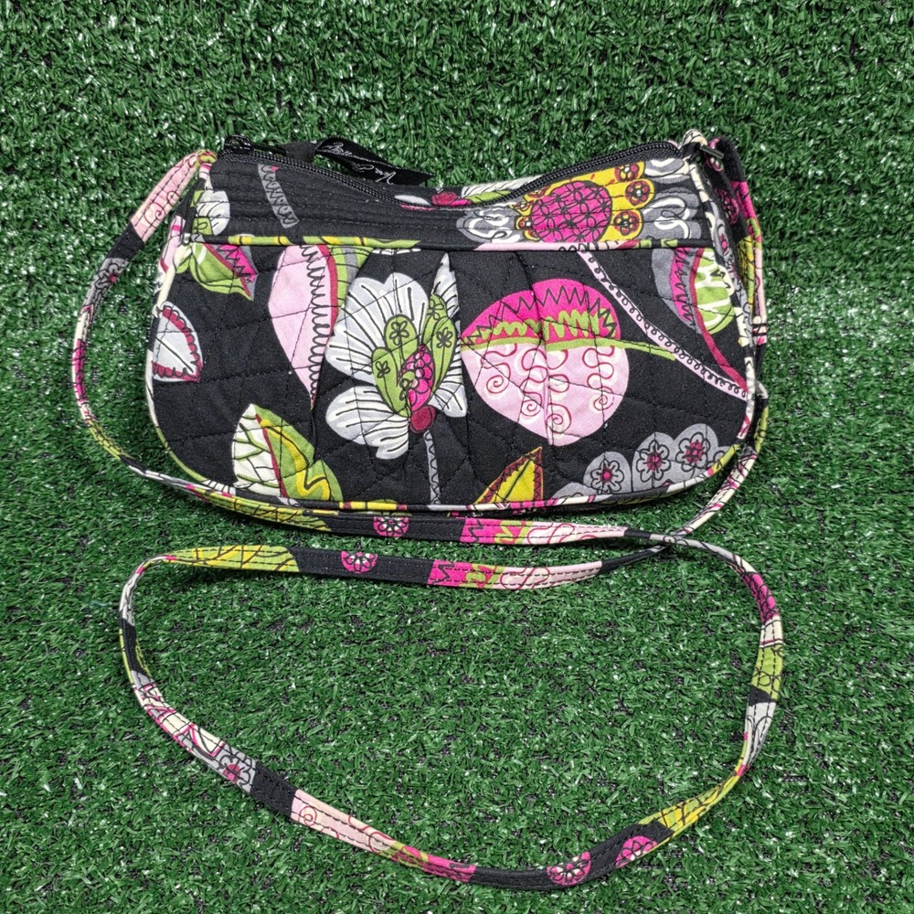 Vera Bradley Frannie Bag in Moon Blooms